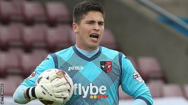 Christy Pym BBC Sport Christy Pym Exeter City keeper welcomes fight