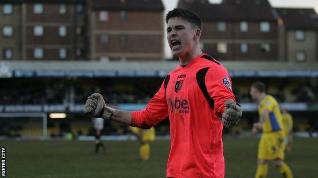 Christy Pym BBC Sport Exeter City goalkeeper Christy Pym signs new