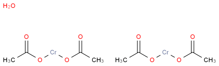 Chromium(II) acetate 14976808ChromiumII acetate dimer monohydrateSigma Aldrichdi