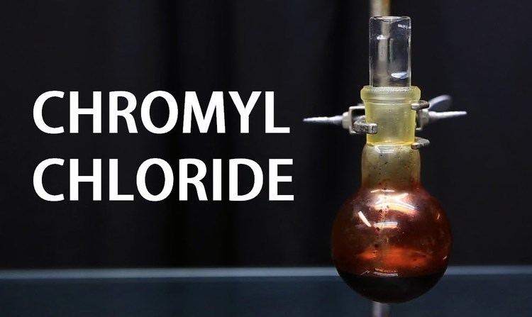 Chromyl chloride Making Chromyl Chloride YouTube
