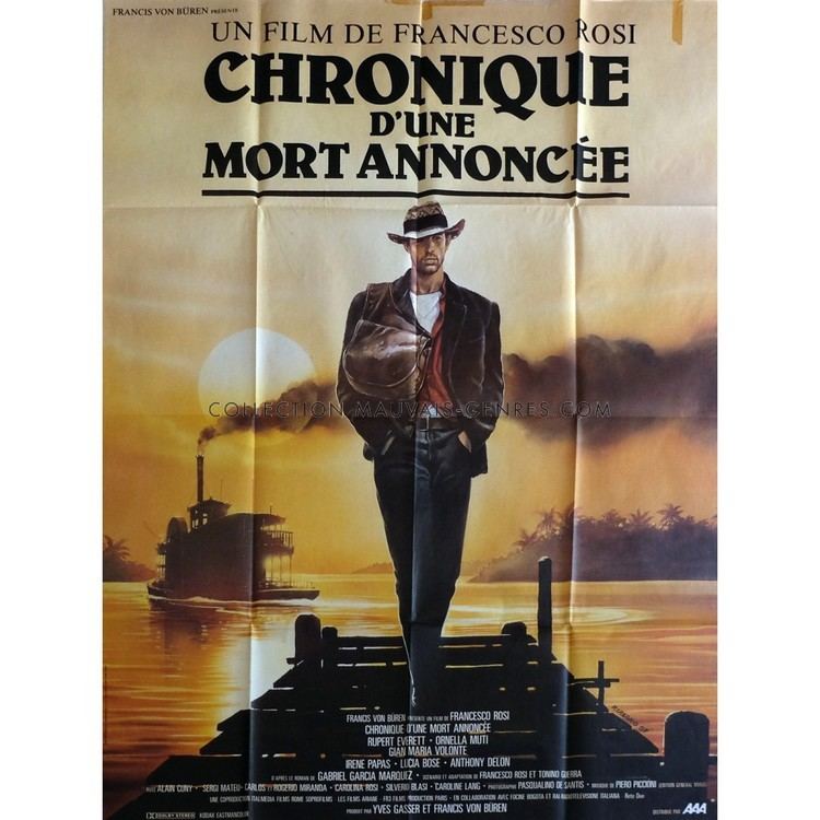 Chronicle of a Death Foretold (film) CHRONICLE OF A DEATH FORETOLD Movie Poster