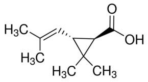 Chrysanthemic acid transChrysanthemic acid 970 GC SigmaAldrich