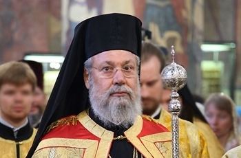 Chrysostomos II of Cyprus Archbishop Chrysostomos II I would even back a black man