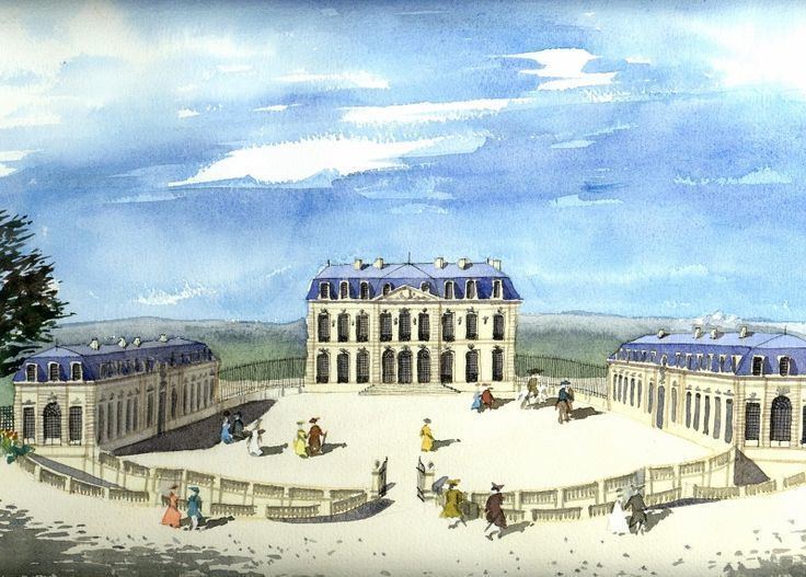 Château de Bellevue, France Chteau de Bellevue Meudon ca 1750 Madame de Pompadour
