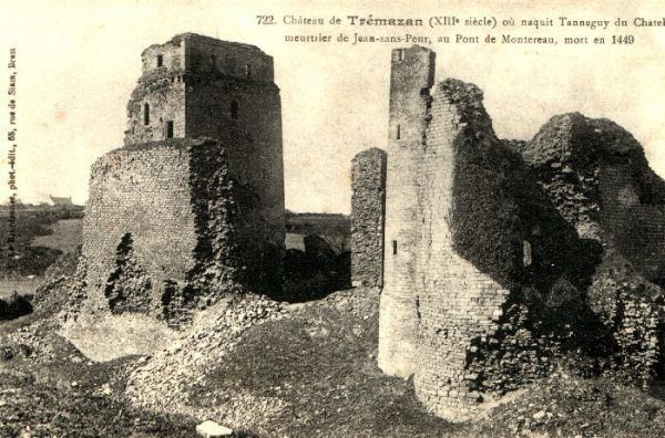 Château de Trémazan Le chateau de Trmazan et la lgende de Tangui et Eode