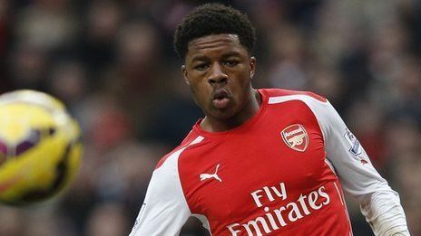 Chuba Akpom BBC Sport Chuba Akpom Arsenal striker signs new