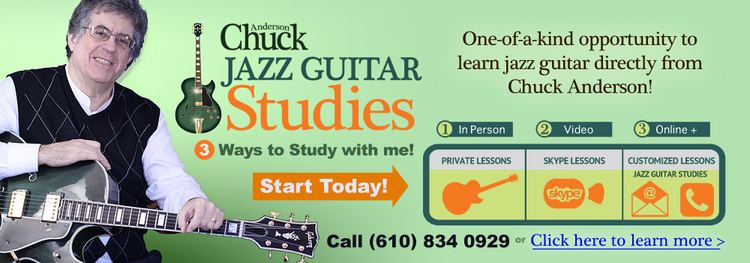 Chuck Anderson (jazz guitarist) Chuck Anderson Recording Artist Educator Composer and Author