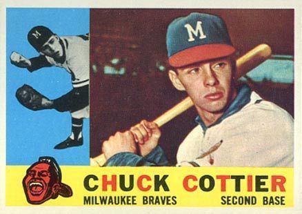 Chuck Cottier 1960 Topps Chuck Cottier 417 Baseball Card Value Price Guide