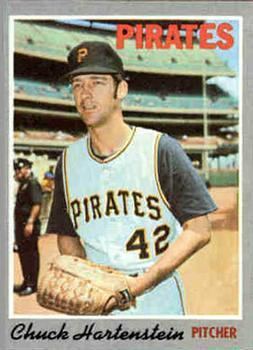 Chuck Hartenstein 216 Chuck Hartenstein Pittsburgh Pirates 1970 Topps Baseball