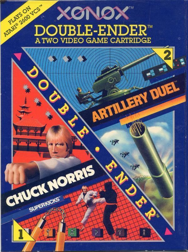 Chuck Norris Superkicks AtariAge Atari 2600 Boxes Artillery DuelChuck Norris Superkicks