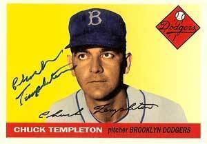Chuck Templeton (baseball) Chuck Templeton Baseball Stats by Baseball Almanac