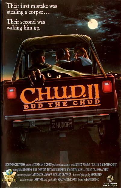 C.H.U.D. II: Bud the C.H.U.D. CHUD 2 Bud the Chud 1989 Cenobite Me