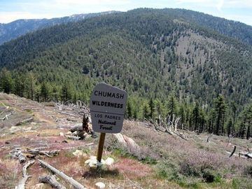 Chumash Wilderness Frazier Park Four Peak Day Hike Southern Sierra Hiking Club
