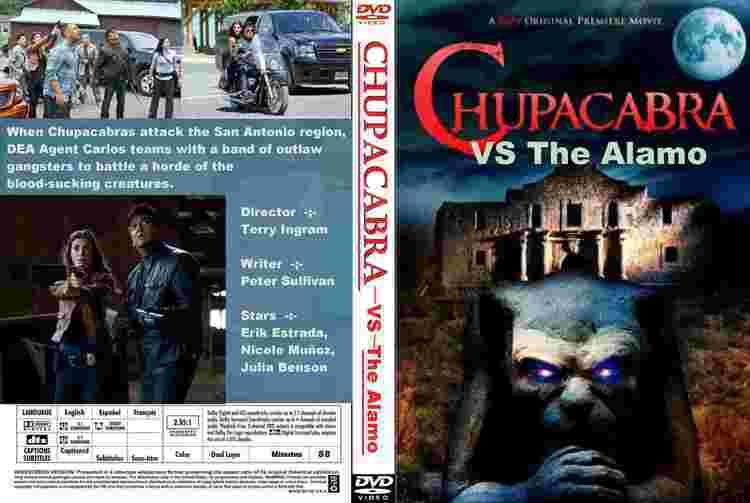 Chupacabra vs. The Alamo COVERSBOXSK Chupacabra vs the Alamo high quality DVD