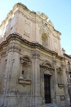 Church of St James, Valletta httpsuploadwikimediaorgwikipediacommonsthu