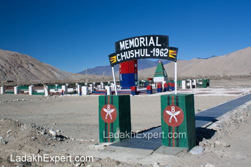 Chushul Rezang La War Memorial Chushul Ladakh Expert