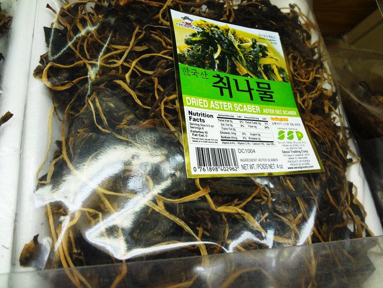 Chwinamul Dried aster scaber Chwinamul Korean cooking ingredients