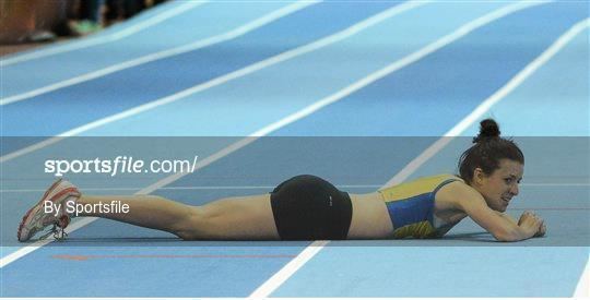 Ciara Everard Sportsfile Athletics Ireland Open Indoor Games 2013 714175