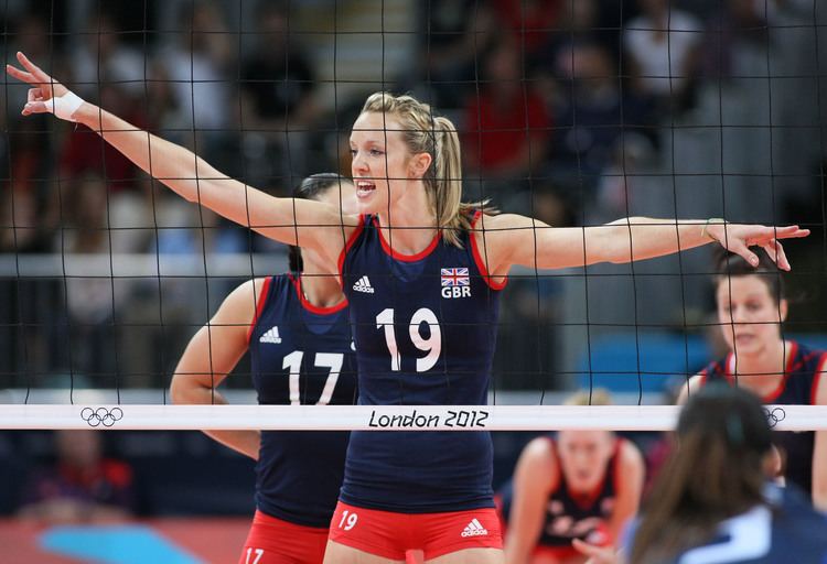 Ciara Michel ciara michel british middle blocker volleyball player