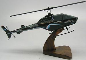 Cicaré CH-14 Cicare CH14 Aguilucho Helicopter Wood Model Replica XLarge Free