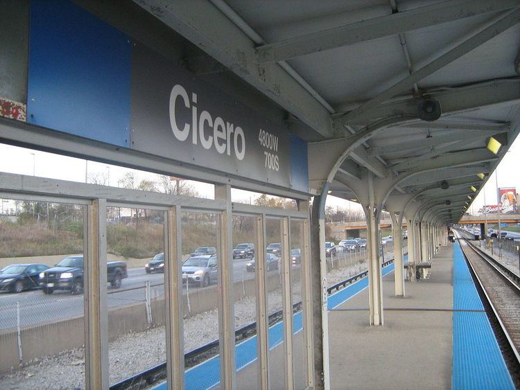 Cicero station (CTA Blue Line)