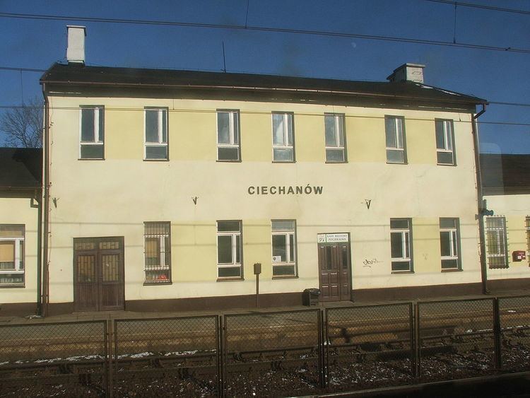 Ciechanów railway station