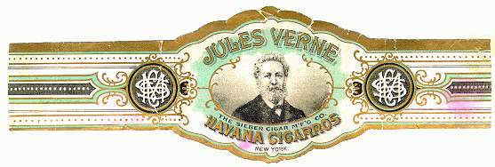 Cigar band Jules Verne Cigar Bands amp Cigarette Cards Andrew Nash