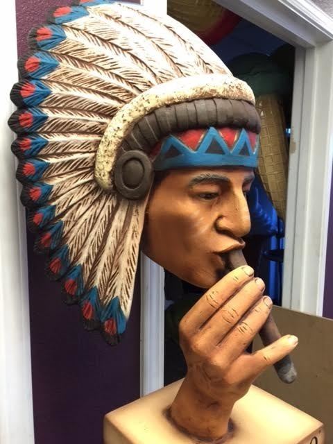 Cigar store Indian Cigar Store Indian Bust LM Treasures LM TREASURES