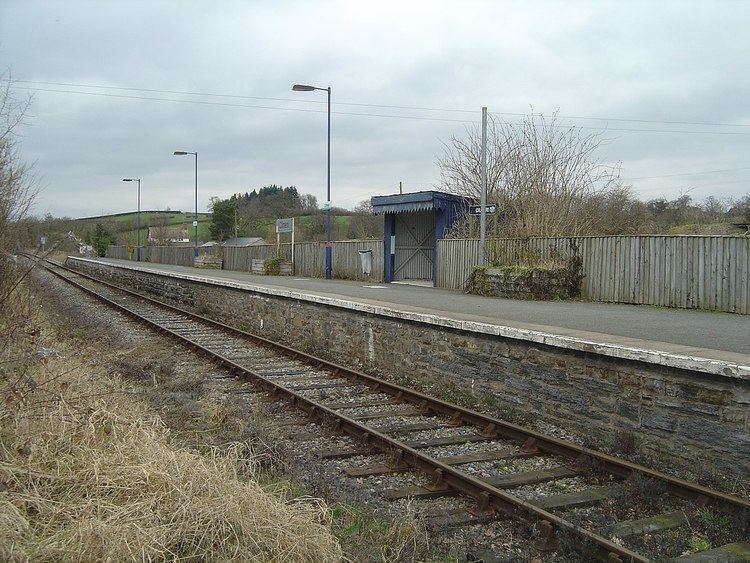 Cilmeri railway station