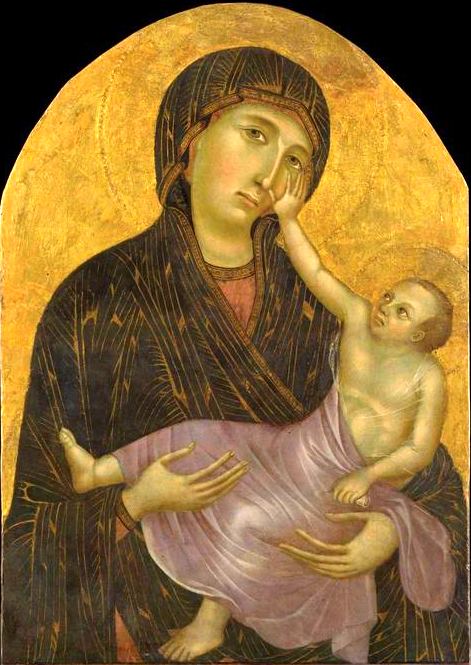 Cimabue Madonna with Child Cimabue WikiArtorg