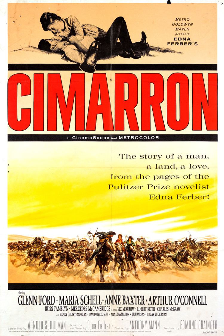 Cimarron (1960 film) wwwgstaticcomtvthumbmovieposters7593p7593p