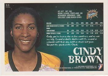 Cindy Brown (basketball) wwwtradingcarddbcomImagesCardsBasketball2809