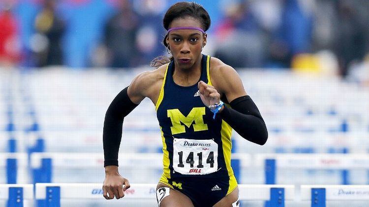 Cindy Ofili Michigan Hurdler Cindy Ofili Emerges From Her Star Sisters Shadow