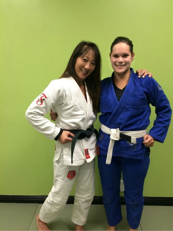 Cindy Omatsu Black Belt Corner with Cindy Omatsu BJJ For Women