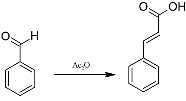 Cinnamic acid Synthesis of CINNAMIC ACID PrepChemcom