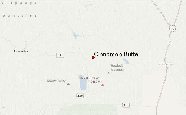 Cinnamon Butte Cinnamon Butte Mountain Information