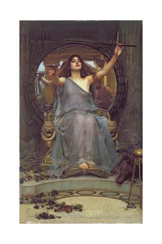 Circe Offering the Cup to Ulysses Circe Offering the Cup to Ulysses 1891 Giclee Print by John William