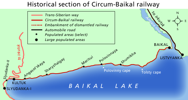 Circum-Baikal Railway Circum Baikal Baikal Rail Circum Baikal Bahn Baikal Cruise