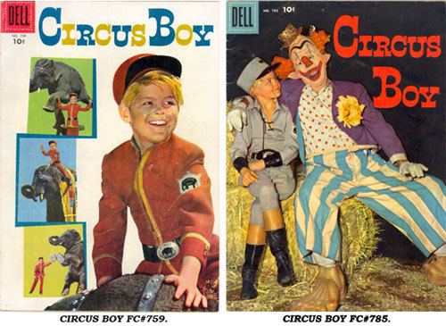 Circus Boy CIRCUS BOY Comic Book Cowboys by Boyd Magers