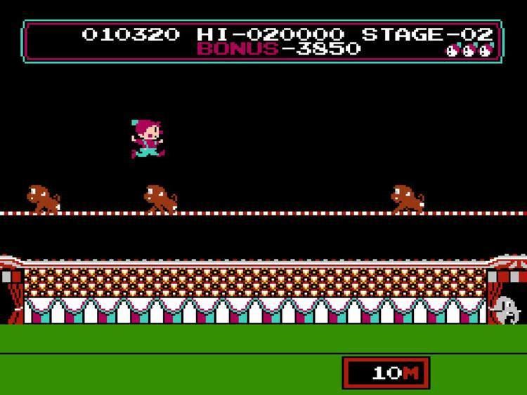 Circus Charlie HD TAS NES Circus Charlie JPN in 032268 by Phil amp Genisto