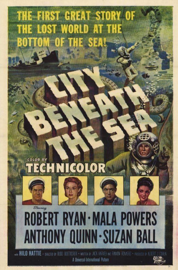 City Beneath the Sea (1953 film) City Beneath the Sea Movie Posters From Movie Poster Shop