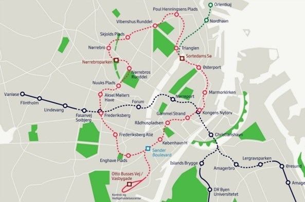City Circle Line Expansion of the Metro Cityringen Transportministeriet