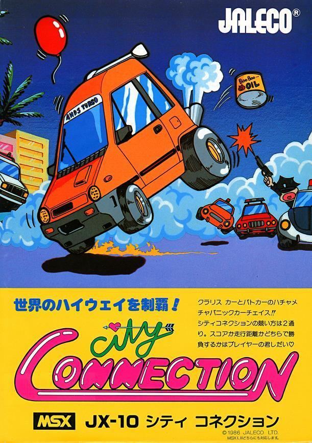 City Connection MSX Games World City Connection