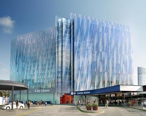 City House Bruntwood reveal reclad plans for Leeds City House March 2011