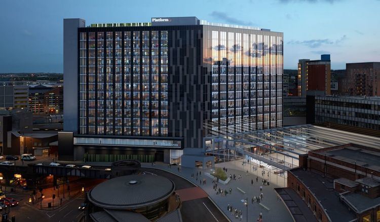 City House Platform Offices in Leeds formerly City House Bruntwood