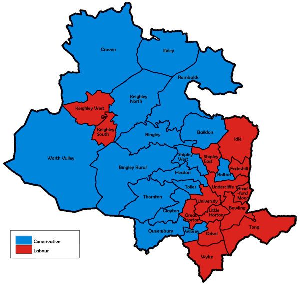 City of Bradford Metropolitan District Council election, 1983