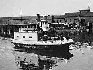 City of Clinton (steam ferry) httpsuploadwikimediaorgwikipediaenthumb6