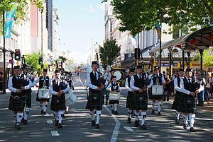 City of Dunedin Pipe Band (New Zealand) httpsuploadwikimediaorgwikipediacommonsthu