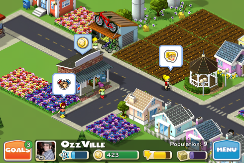 CityVille Hometown CityVille Hometown on iPhone Sometimes smaller is superior AOL Games