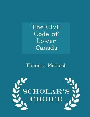 Civil Code of Lower Canada t0gstaticcomimagesqtbnANd9GcTJhvfpclTJ5NuC
